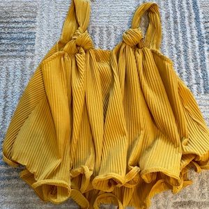 Yellow cami top
